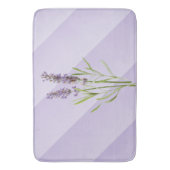 Lavender Paars Soft en Elegant Badmat (Voorkant Verticaal)