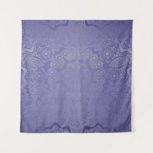 Lavender Paarse Mandala Wall Tapestry Wandkleed