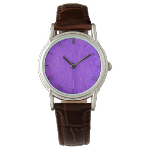 Lavender Paarse mozaïek, Dames pols Horloge