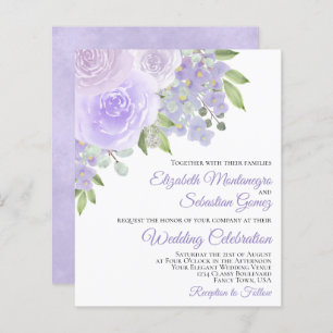 Lavender Paarse Rozen BUDGET Weddenschap