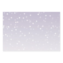 Lavender Paarse White Bokeh Confetti