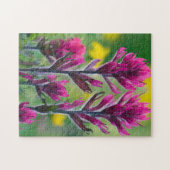 Lavender Paintborstel Legpuzzel (Horizontaal)