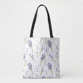 Lavender Pattern Draagtas (Voorkant)