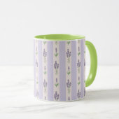 Lavender Pattern Mok (Voorkant rechts)
