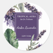 Lavender Perfume Label (Voorkant)