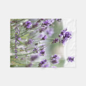 Lavender Photo Fleece Blankets met naam Deken (Voorkant (Horizontaal))