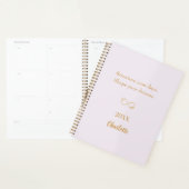 Lavender pink gold inspirational quote 2026 (Devant avec enveloppe)