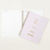 Lavender pink gold motivational quote 2026 (Devant avec enveloppe)