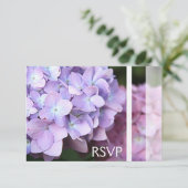 ©Lavender & Pink Hydrangeas Wedding RSVP (Debout devant)