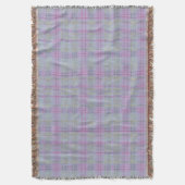Lavender Plaid Harmony Deken (Voorkant Verticaal)