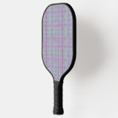 Lavender Plaid Harmony Pickleball Paddle (Links)