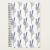 Lavender Planner - Motif blanc (Devant)