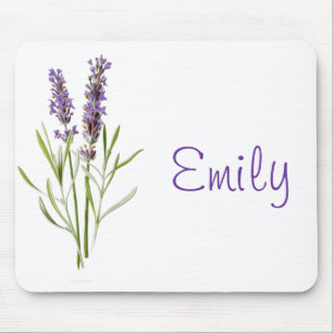 Lavender plant aanpasbaar mousepad Muismat