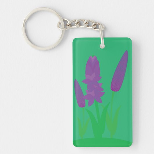 Lavender Plants Sleutelhanger (Voorkant)