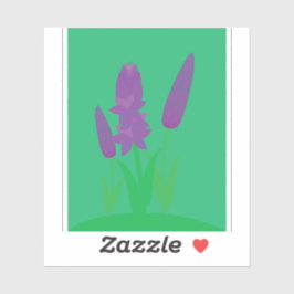 Lavender Plants Sticker