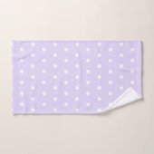 Lavender Polka Dot Bad Handdoek (Handdoek)