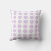 Lavender Polka Dots Design Kussen (Achterkant)