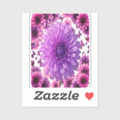 Lavender Power Vinyl Sticker – Calming Purple  (Vel)