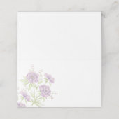 Lavender Purple Rose Wedding (Buitenkant ongevouwen)