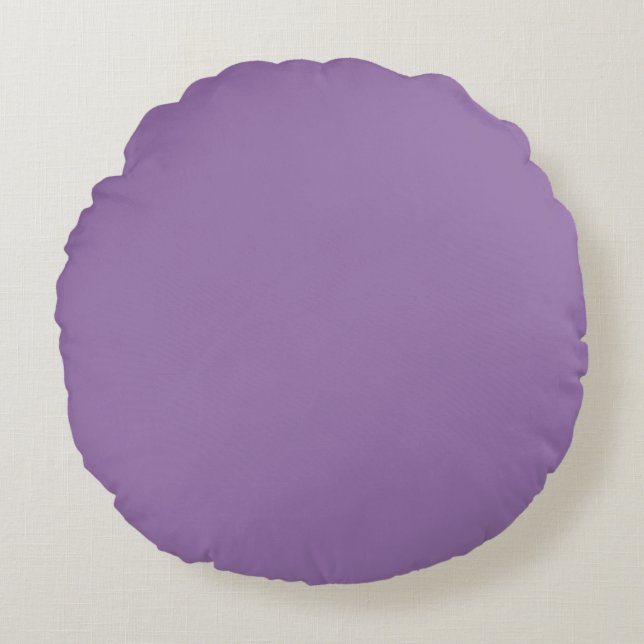 Lavender Rond Kussen (Voorkant)