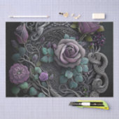 Lavender Roos Celtic Knot Wrapping Paper Tissuepapier (Craft)