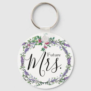 Lavender,  Rozen, Eucalyptus, Future Mrs. Sleutelhanger