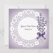 Lavender Save The Date (Voorkant)