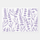 Lavender Seamless Inpakpapier Vel (Voorkant)