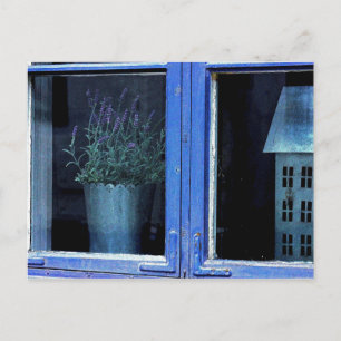 Lavender Shabby Chic Cottage Briefkaart
