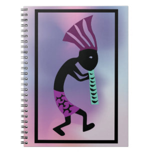Lavender shades of Kokopelli Notitieboek