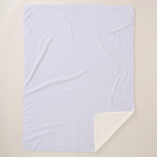 Lavender Sherpa Deken (Voorkant)