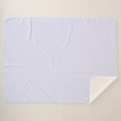 Lavender Sherpa Deken (Voorkant (horizontaal))