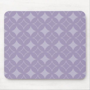 Lavender shippo-patroon muismat