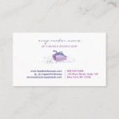 Lavender Soap Visitekaartje (Achterkant)