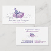 Lavender Soap Visitekaartje (Voorkant / Achterkant)