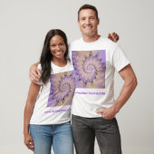 Lavender Spirals T-shirt (Unisex)