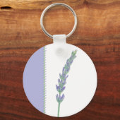 Lavender Sprig Sleutelhanger (Voorkant)