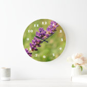 Lavender Stalk Photo Wall klok (Huis)