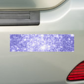 Lavender Stars Bumpersticker (Op auto)