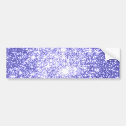 Lavender Stars Bumpersticker (Voorkant)