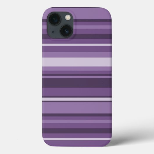 Lavender strepen Hoesje-Mate iPhone case (Achterkant)