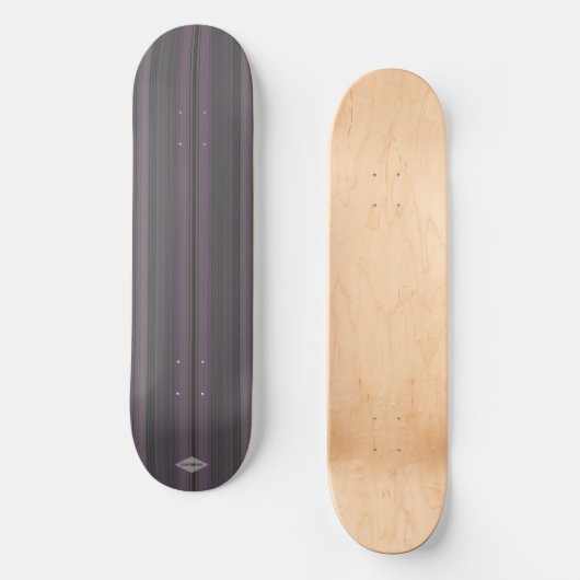 Lavender Stripe HAMbWG Skateboard (Voorkant)