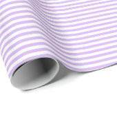 Lavender Striped Cadeaupapier (Rol Hoek)