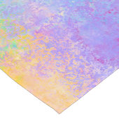 Lavender Sunrise Pastel Neon Alcohol Inkt Abstract Korte Tafelloper (Hoek)