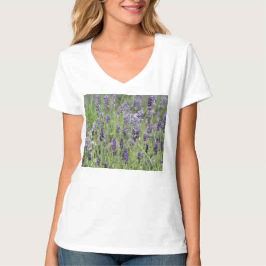 Lavender T-shirt (Voorkant)