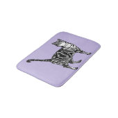 Lavender Tabby Cat Pastel Girls Katten Pat Mat (Gekanteld)