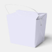 Lavender Takeout Favor Box Bedankdoosjes (Achterkant)
