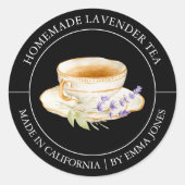 Lavender Thee Modern label (Voorkant)