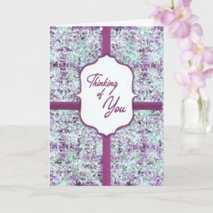 Lavender Thoughts – Carte Pensées pour toi