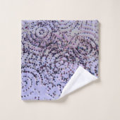 Lavender Tourbillonnant Confetti  (Gant de toilette)